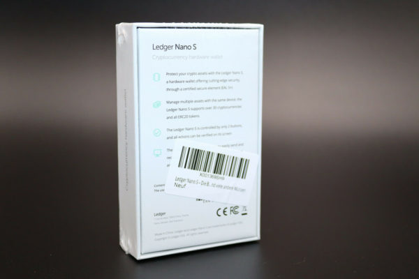 Ledger Hardware Wallet Ledger Nano S Bitcoin Litecoin Ethereum Kryptowährung NEU 3