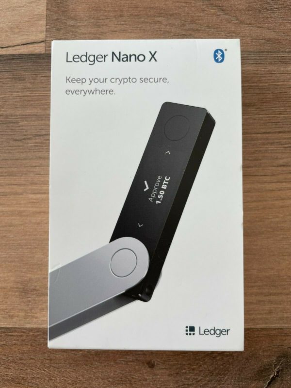 Ledger Nano X Bluetooth Hardware Wallet - Schwarz/Silber OVP - sofort Lieferbar  3