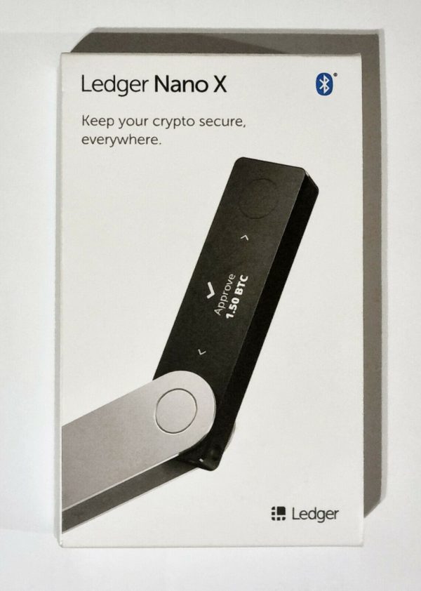 Ledger Nano X Bluetooth + USB Hardware Wallet, OVP 2