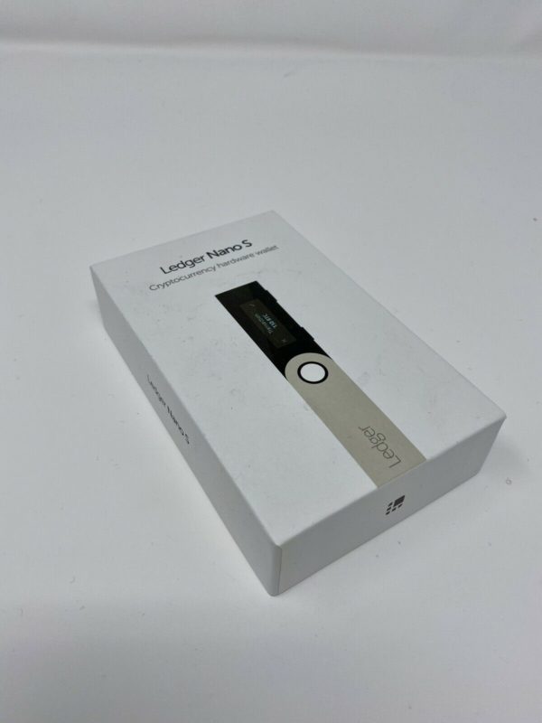 Ledger Nano S Bitcoin Ethereum Virtual Currency Hardware Wallet - Schwarz 2