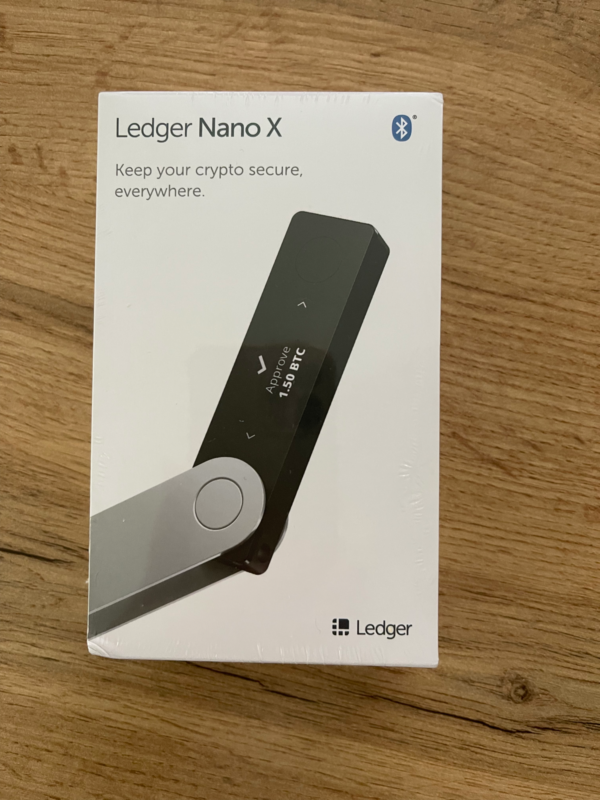 Ledger Nano X - Hardware Wallet - in original Folie versiegelt - 1