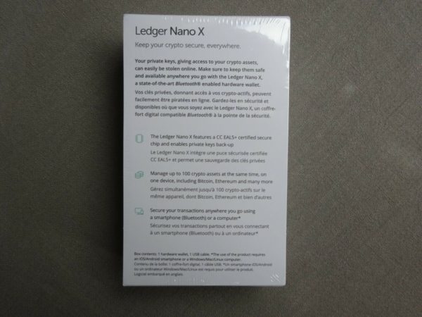 Ledger Nano X Hardware Wallet für Kryptowährungen NEU & VERSIEGELT 2