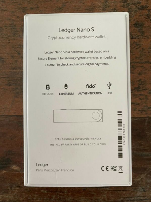 Ledger Nano S Virtual Currency Hardware Wallet - Wie Neu !!!! 4