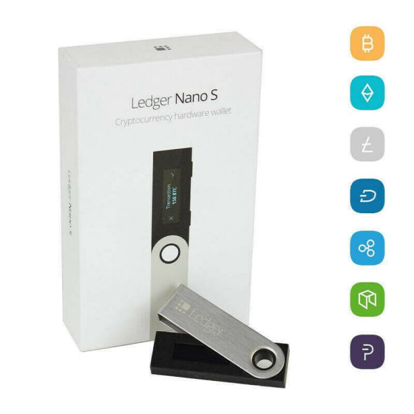 Ledger Nano S Hardware Wallet Crypto Bitcoin Kryptowährung | Neu & Versiegelt 1