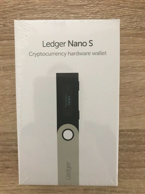 Ledger Nano S Crypto-Hardware-Geldbörse Wallet Kryptowährung Bitcoin 1