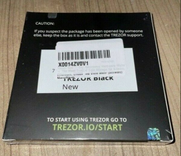 *NEU* Trezor Hardware Wallet Black 2