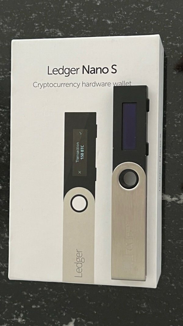 Ledger Nano S Cryptocurrency Hardware Wallet 3