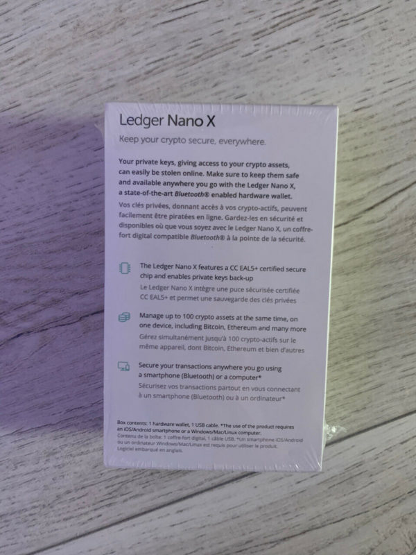 Ledger Nano X - Crypto Hardware Wallet für Bitcoins, Ethereum & Co. - NEU & OVP 2
