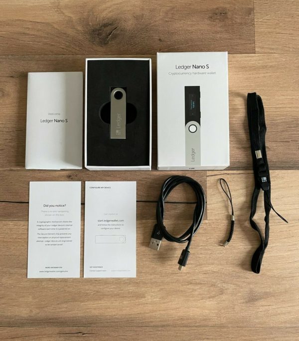 Ledger Nano S - Virtual Currency Hardware Wallet - Guter Zustand 3
