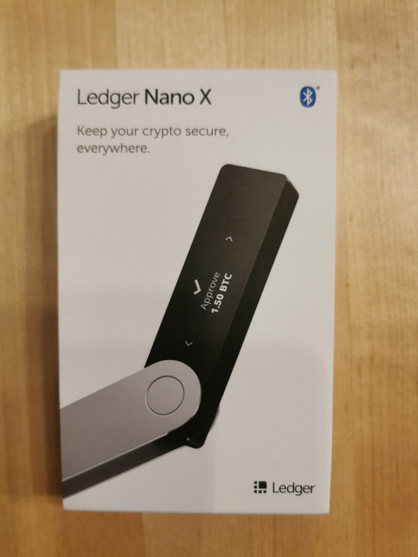 Ledger Nano X Hardware Wallet Bluetooth 4