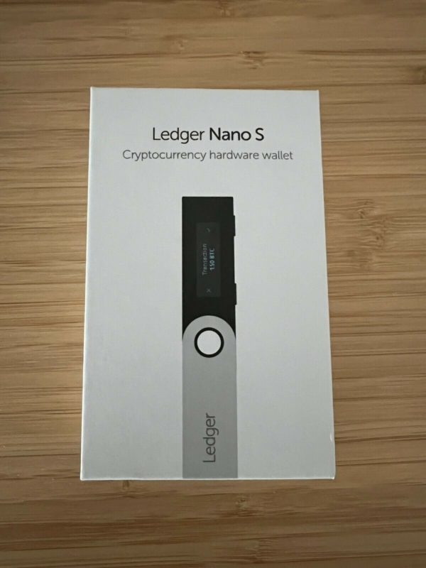Ledger Nano S Krypto Hardware Wallet 1