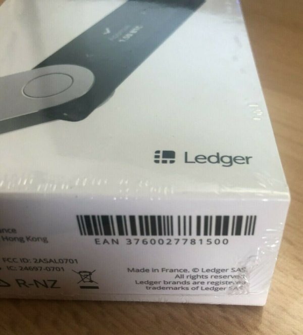 Ledger Nano X - cold Hardware Krypto Wallet -  Neu versiegelt Rechnung Ledger   4