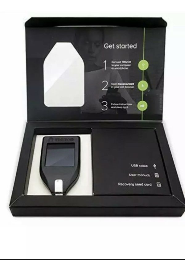 Trezor Model T Express- Next Generation Cryptocurrency Hardware Wallet - NEW 9