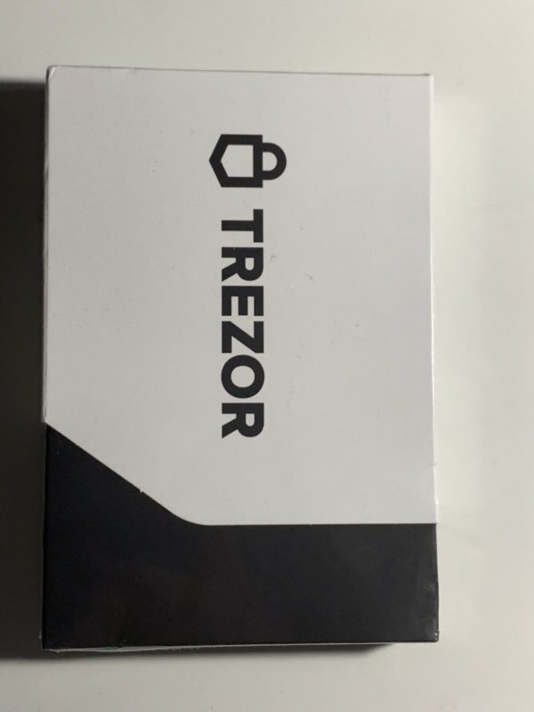 Trezor Model T Cryptocurrency Hardware Wallet BNWT Genuine (see photo to prove) 1