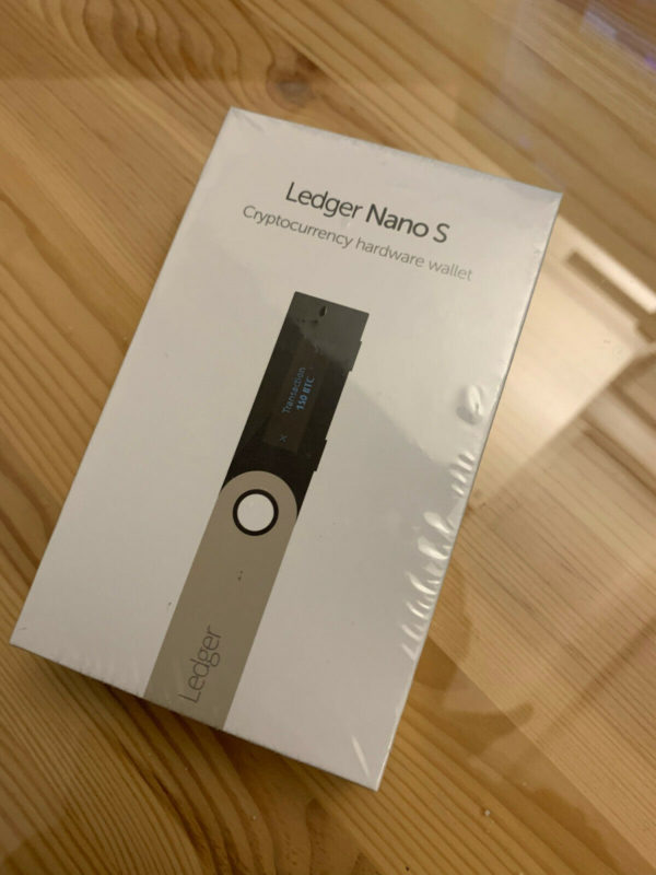 Ledger Hardware Wallet Ledger Nano S Bitcoin Ethereum Kryptowährung NEU 1