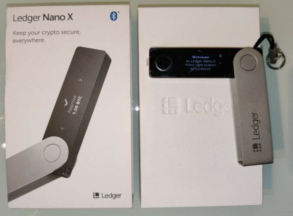 Ledger Nano X Hardware Wallet - Bluetooth W21-OI1389 1