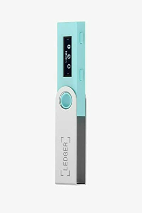 Ledger Nano S Crypto Hardware Wallet (Lagoon Blue)- Securely buy, manage and gro 2