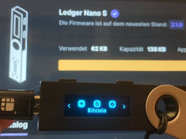 Ledger nano S Hardware Cypto wallet 2
